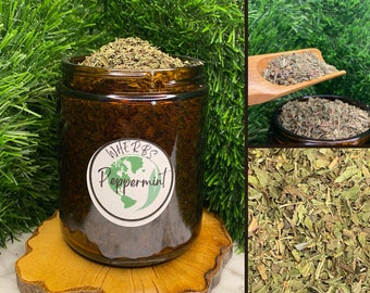 Peppermint - 100% All Natural and Organic Dried Herb - Hybrid Mint