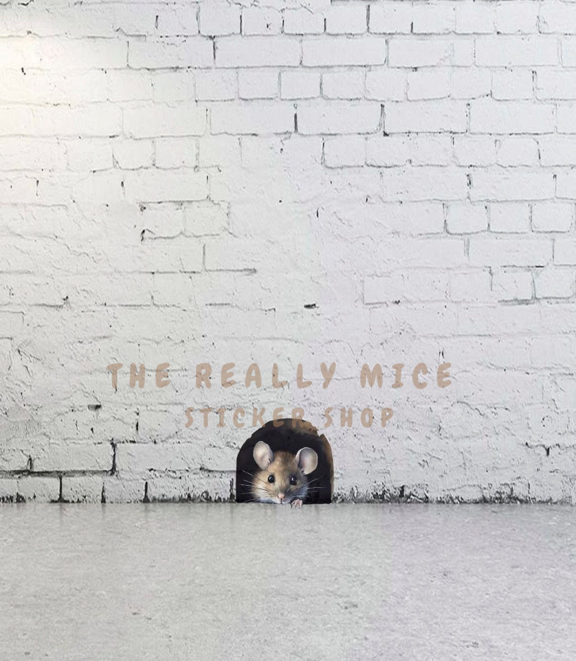 Mouse Hole Clipart 1 High Quality PNG Digital Download Stickers, Card