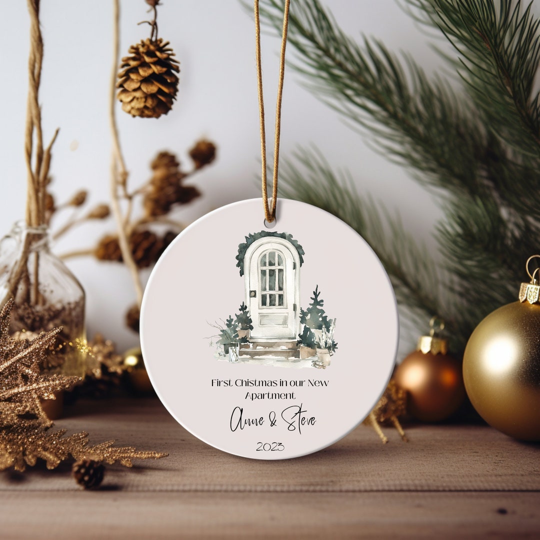Personalized New Home Christmas Ornaments, Custom Images of New Home