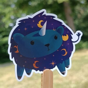 fridge magnet I night creature I cute magnet