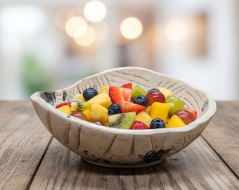 Handmade Stoneware Artisanal Bowl Bowl