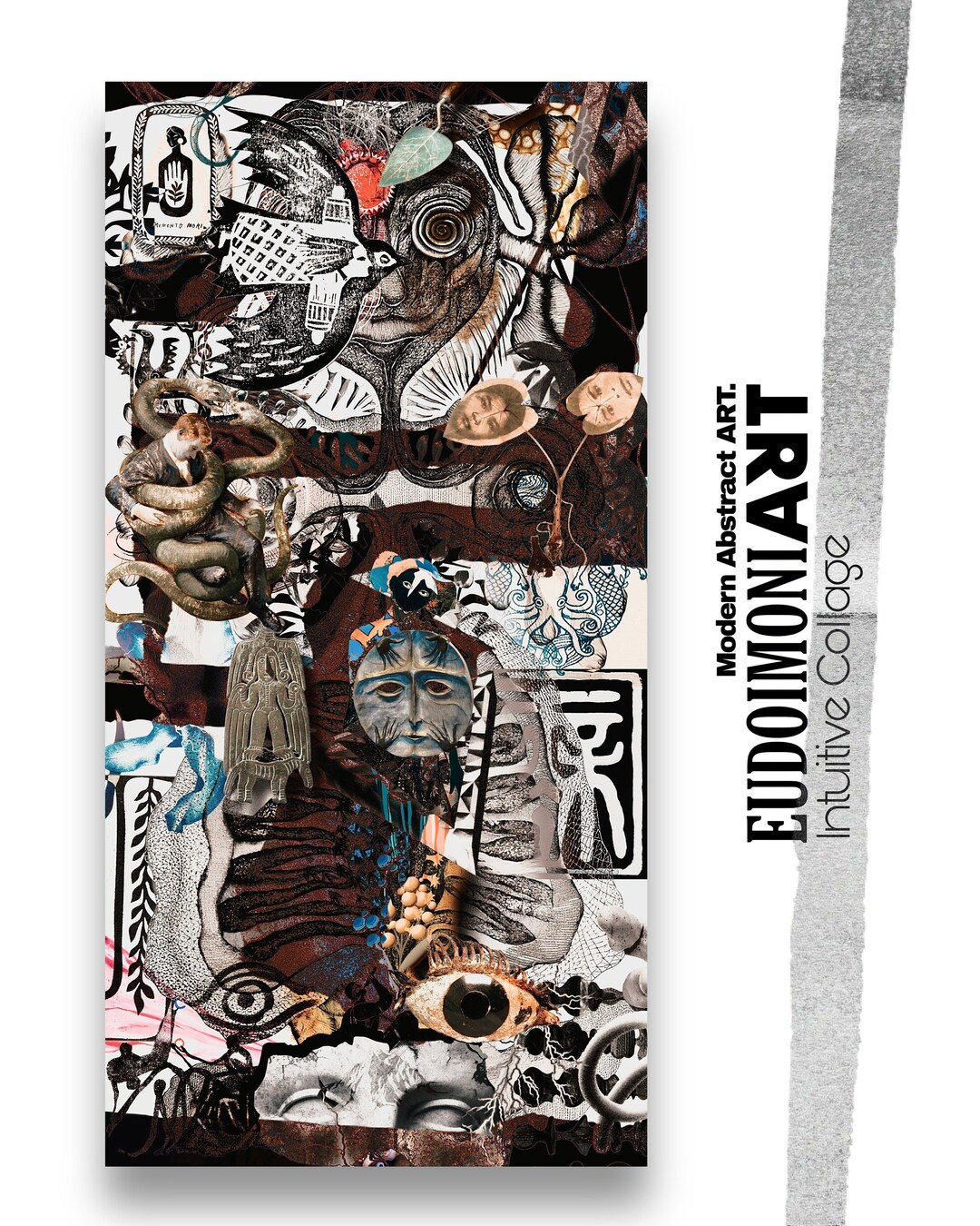 Mesopotamia Digital Printing Art Installations Modern Etsy