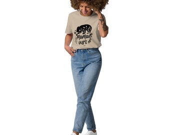 T-Shirt „Mama Bear“ aus Bio-Baumwolle | Erhältlich in 8 Farben und 5 Größen
