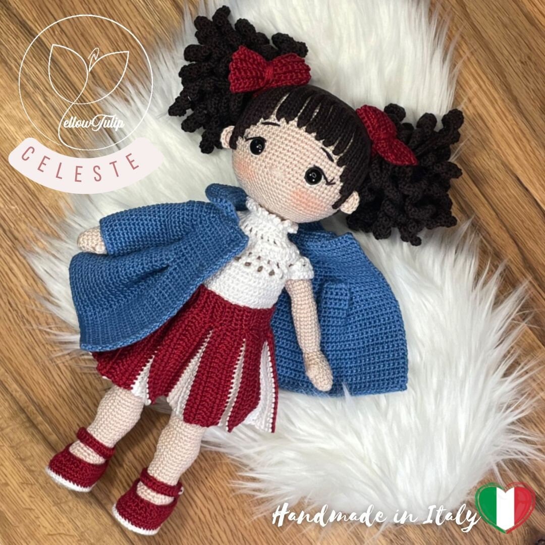 Celeste Doll Amigurumi Original Gift Collectible Handmade Crochet celeste-doll-amigurumi-original-gift-collectible-handmade-crochet