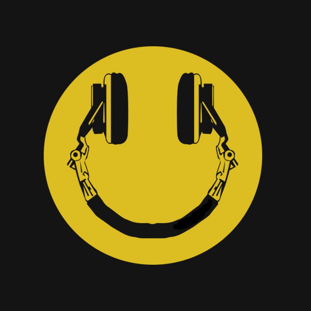 Smiley Headphones PNG Etsy