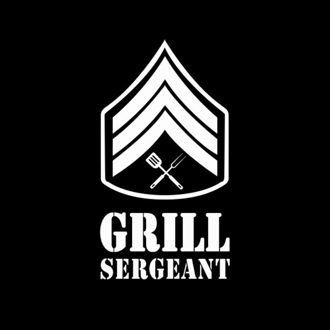 Grill Sergeant PNG Etsy