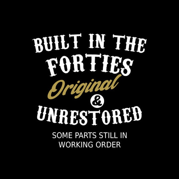 Built in the Forties PNG