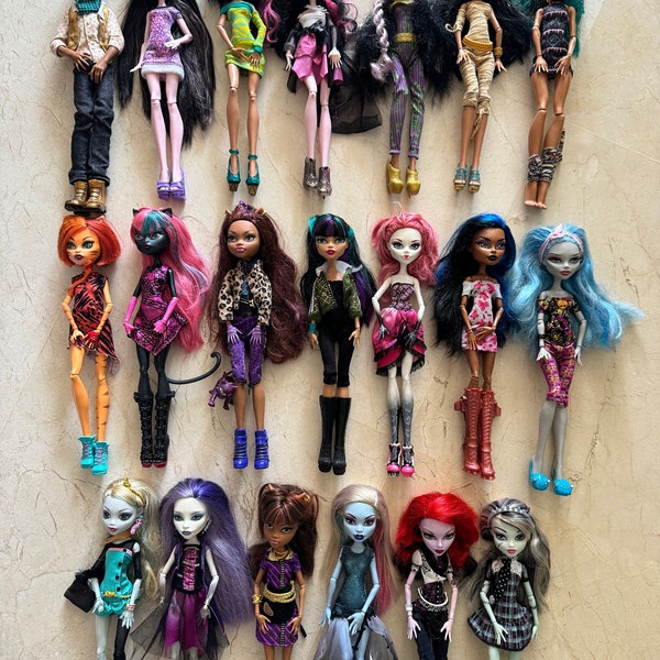 Ensemble de poupées Monster High Monster High