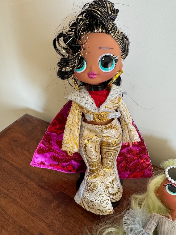 Black and gold lol doll sale