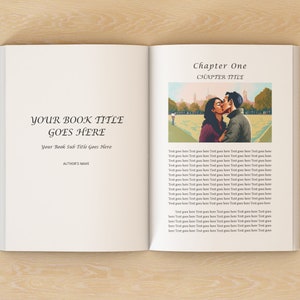 MS Word Romance Novel Book Templates X4 | 6x9 Interior Pages| KDP | Self Publishing