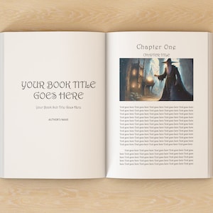 MS Word Fantasy Novel Book Templates X4 | 6x9 Interior Pages| KDP | Self Publishing