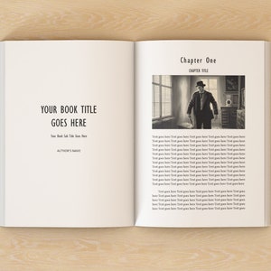 MS Word Mystery Novel Book Templates X4 | 6x9 Interior Pages| KDP | Self Publishing
