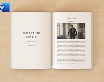 MS Word 6x9 Mystery Novel Book Templates X2 | 6x9 Interior Pages| KDP | Self Publishing