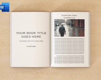 MS Word Horror Novel Book Templates X4 | 6x9 Interior Pages| KDP | Self Publishing