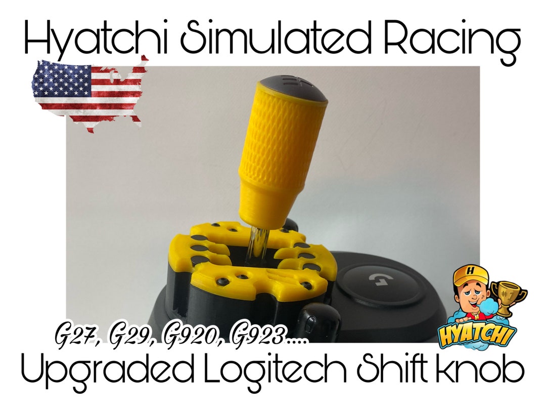 Logitech G27, G29, G920, G923 Custom Shift Knob Etsy