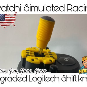 Logitech G27/G29/G920/G923 Driving Force, Custom Shift Knob.