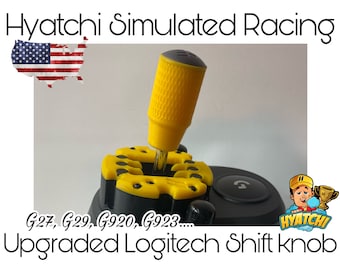 Logitech G27/G29/G920/G923 Driving Force, perilla de cambio personalizada.