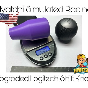 Logitech G27/G29/G920/G923, Sim Racing Shift Knob, Driving Force Shifter parts.