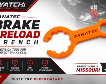 Chiave di regolazione del precarico del freno Fanatec per pedali Fanatec CSL Elite e ClubSport V3.