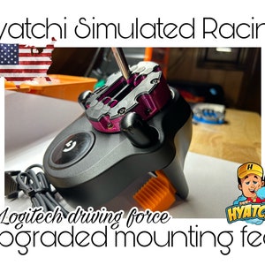Logitech G29/G920/G923 Driving Force, Upgraded Mounting Feet