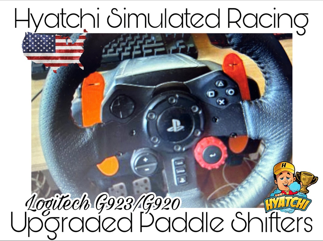 Logitech G29/G920/G923, New Upgraded Paddle Shifter Extenders for