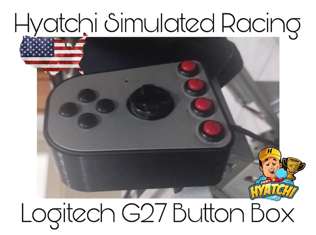 Logitech G27, DIY Button Box Assembly, Simracing Gift. - Etsy
