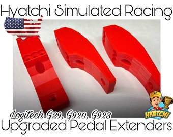 Logitech G29/G920/G923 Upgraded Pedal Extenders
