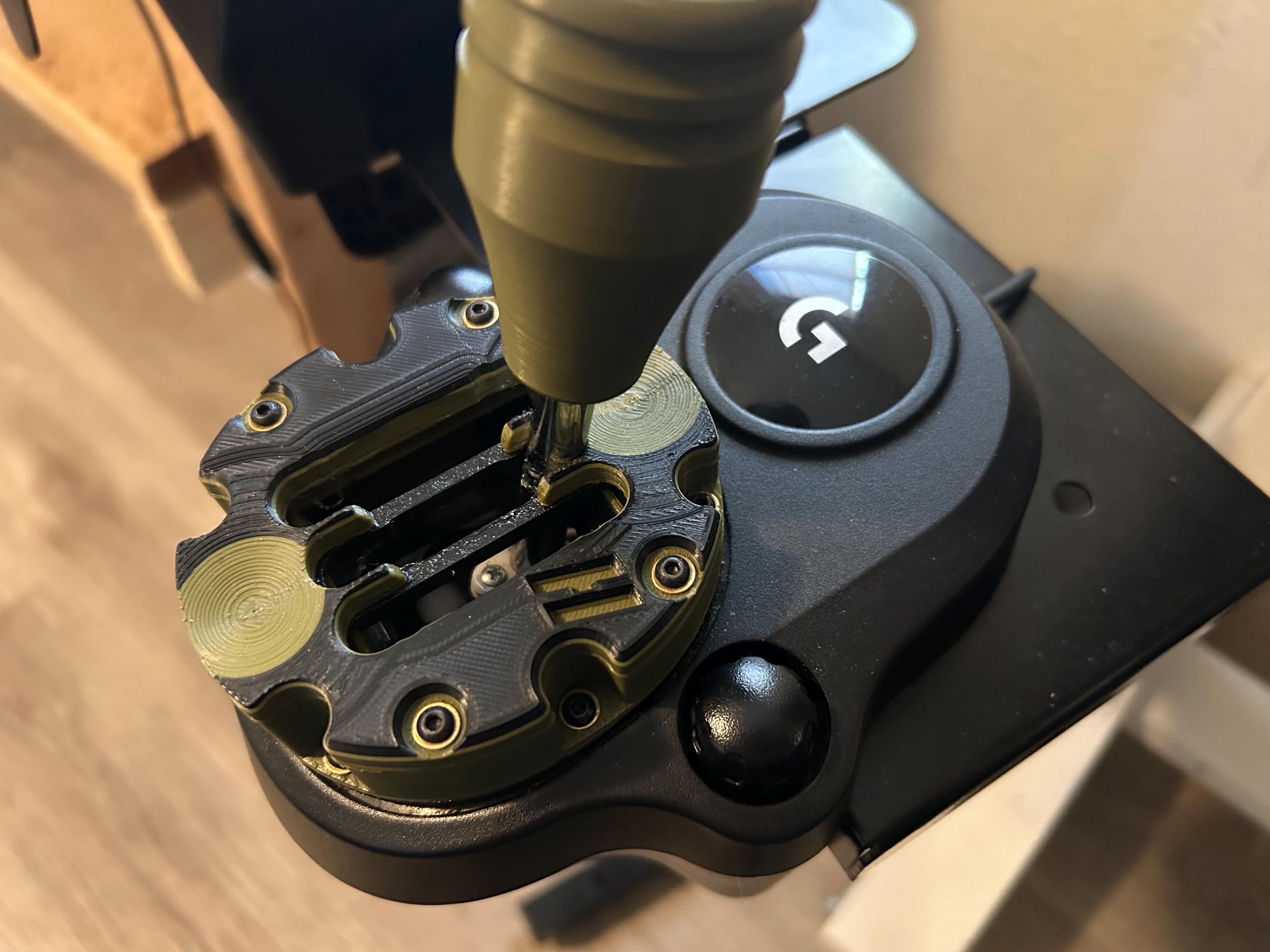 Logitech Shifter Pattern Logitech G923/G920/G29/G27 Shifter Mod, H-mod, H Pattern Shifter Gate ...