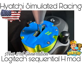 Logitech G27/G29/G920/G923 Sequential Shifter Mod with Springs.
