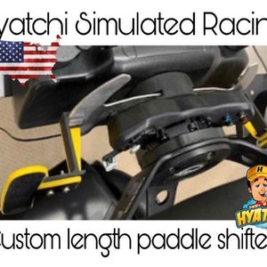Logitech G923/G920/G29 Deep Dish Paddle Shifter Extenders