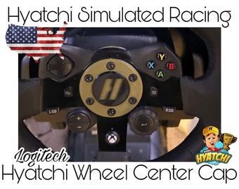 Logitech G923/G920/G29/G27 Custom Steering Wheel Center Cap.