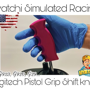 Logitech G27, G29, G920, G923, Driving Force, Hurst inspired, Shift Knob