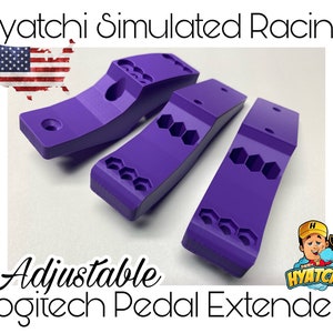 Logitech G29, G920, G923 Pedal Extensions Upgrade, Hyatchi Simracing.