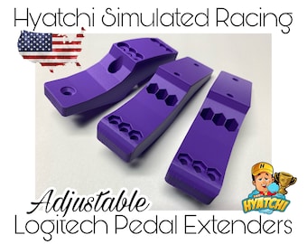 Logitech G29, G920, G923 Pedal Extensions Upgrade, Hyatchi Simracing.