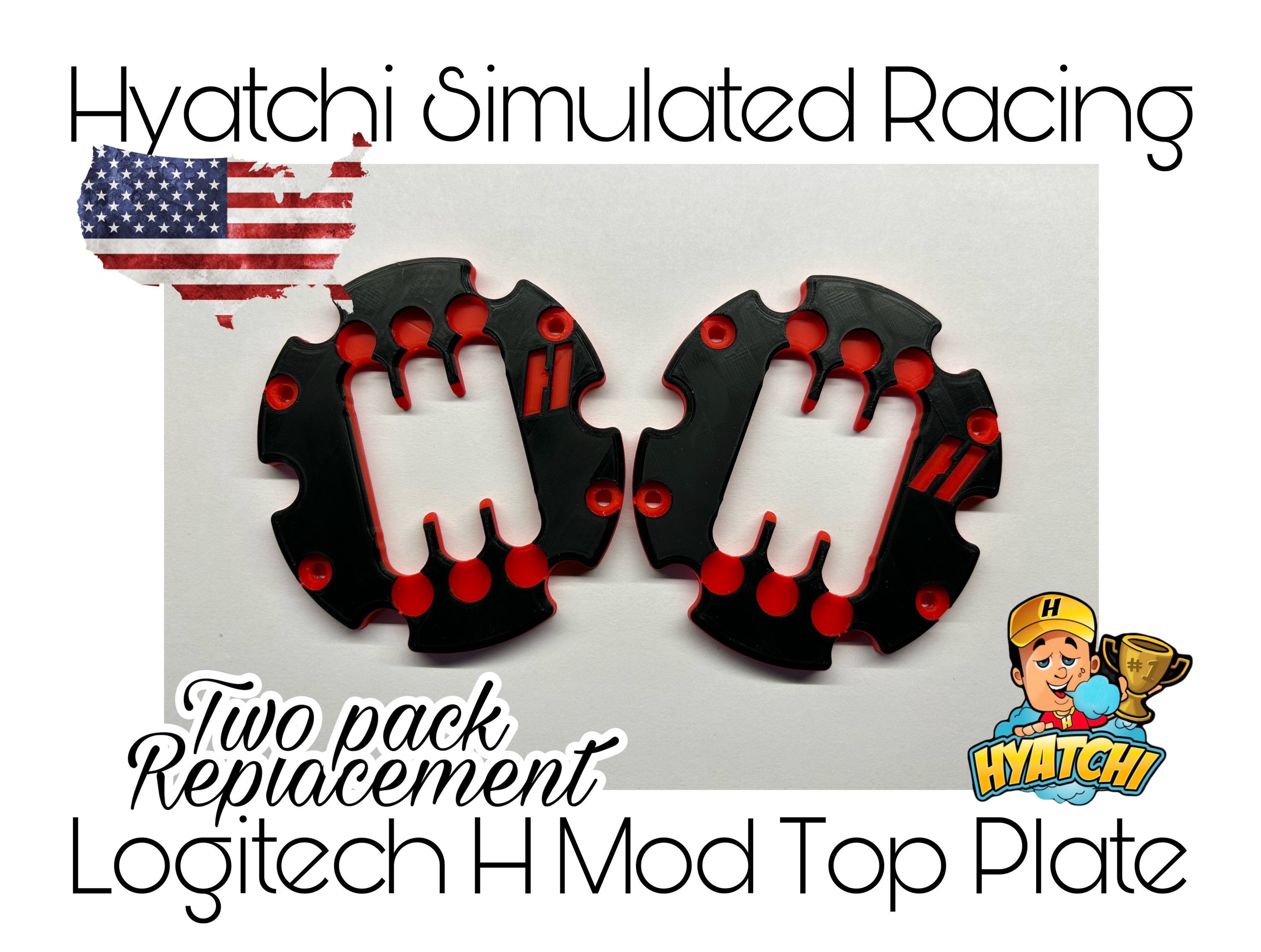 Hyatchi H Mod Top Plate Replacement Logitech G923 G929 G29