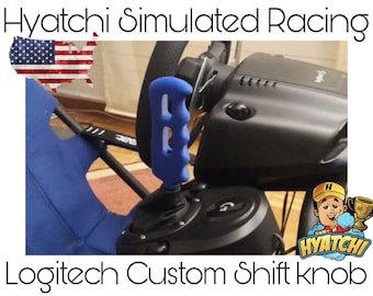 Manopla de câmbio personalizada para substituição Logitech G27 G29 G920 G923 Driving Force Shifter, presente