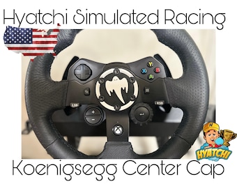 Tapa central del volante Koenigsegg Ghost de Logitech G923/G920/G29/G27.
