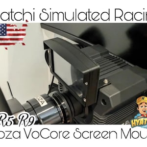 Moza R5 R9 VoCore Steering Wheel Screen Mount Sim Racing auxiliary VoCore gauge mount