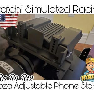 Moza R5 R9 R12 steering Wheel Phone Mount for Simracing