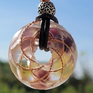 ESSENTIA Torus by Rodin S style TRANSPARENT, Coil 2 copper wires double wire