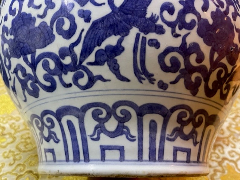 Blue and White Porcelain Vase image 3