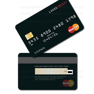 Fake Credit Cards 