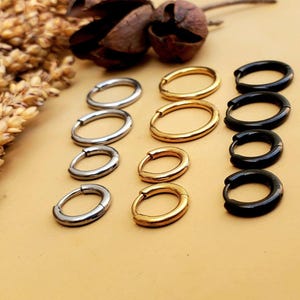 Sterling Silver Huggie Earrings Small Hoop Earrings Cartilage Earrings 14K Gold Filled Tiny Hoop Earrings Dainty Thin Hoop Earrings