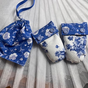 Pointe Shoe Dryer *Lavender scented- Blue flowers