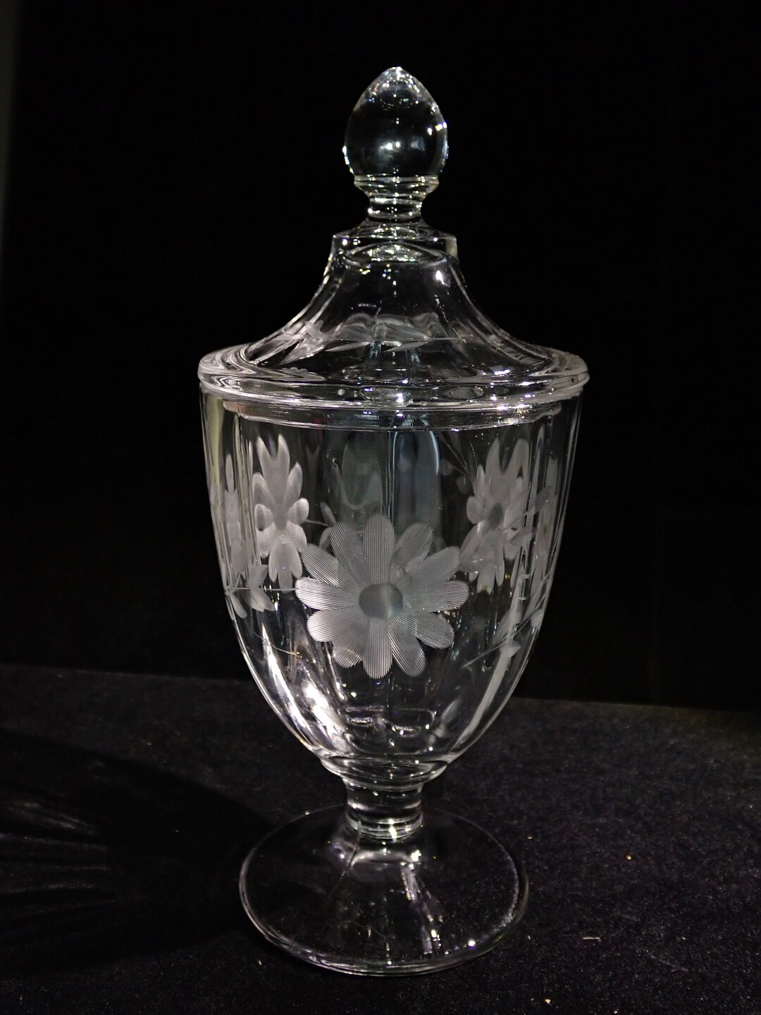 Antique Candy Jar Etsy