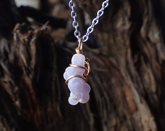 Grape Agate Pendant
