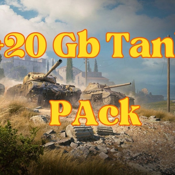 Tank 3d STL  Pack 20 Gb ,American tanks Russian and German Tanks Includes Many Known Tank models