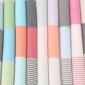 Home Decor , Personalized Turkish Towel, Bridal Gifts, Bridesmaid Gift, 40x67 Inches Cotton Towel, Striped  Beach Towel, Wedding for Favor,