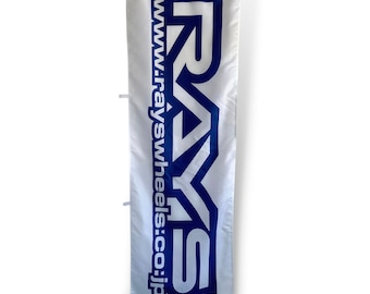 Rays Wheels Nobori Flag - JDM Nobori Flags