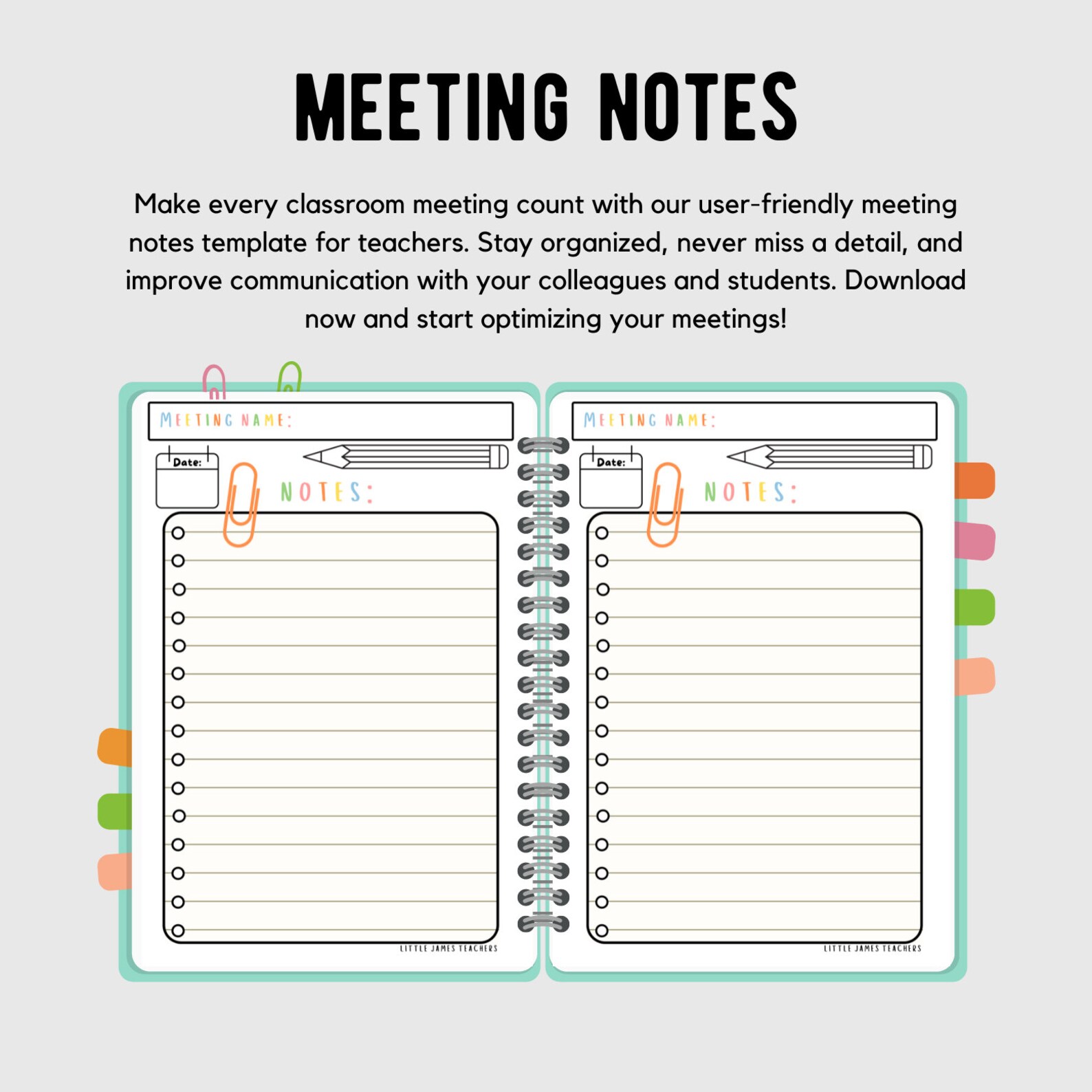 Printable Teacher Planner for Teachers A4 PDF - Etsy